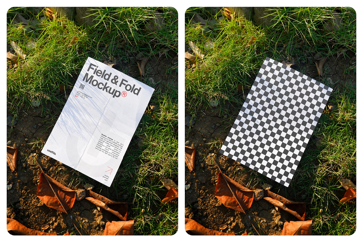 Field & Fold Print Mockup Bundle, a Books & Magazine Mockup by Usethis Mockup (Photo 8 of 8)