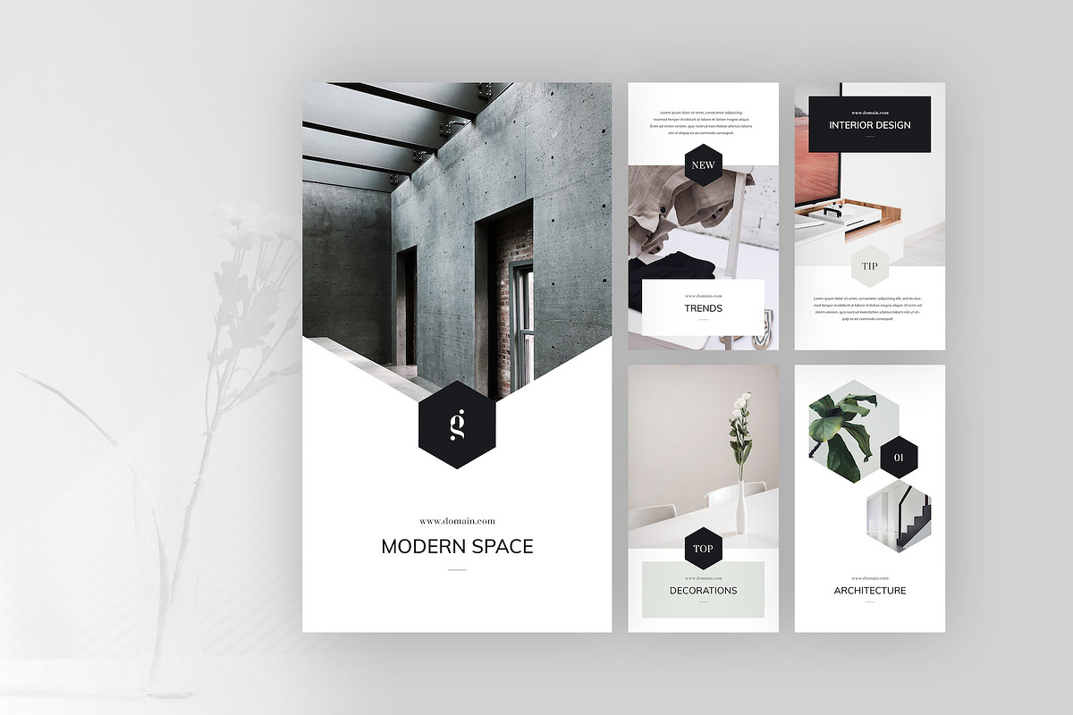 Decor Social Instagram Templates, a Social Media Template by Goashape Studio (Photo 7 of 7)