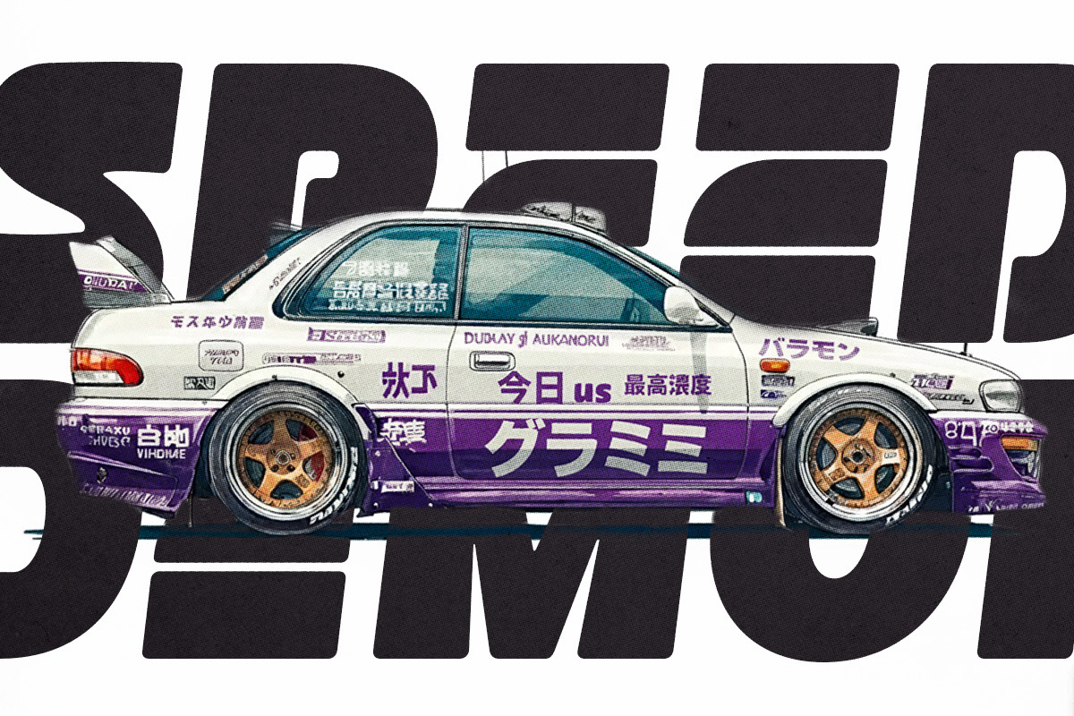 Speed Demon - Bold Retro Racing Type, a Sans Serif Font by Rillatype (Photo 7 of 13)