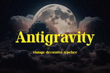 Antigravity Vintage Serif Typeface
