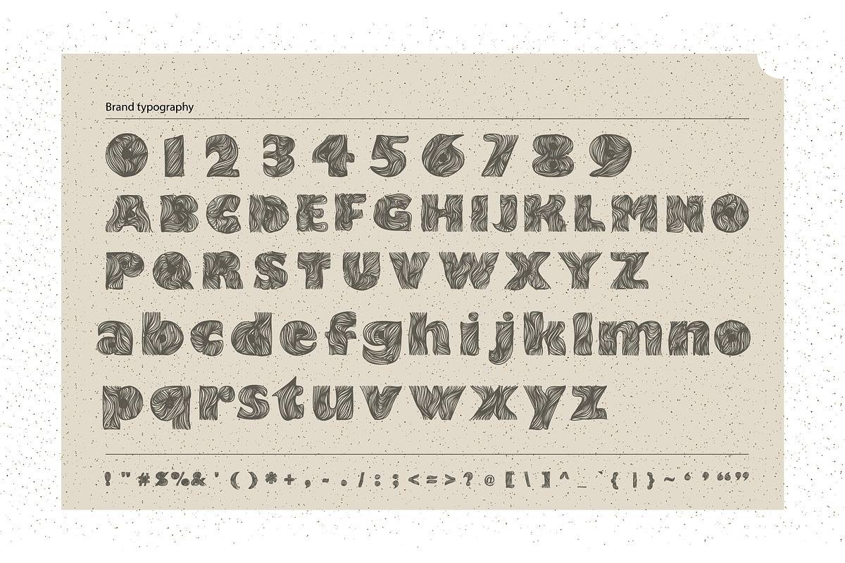 Gulf. HandLettered Font and seamless preview 2