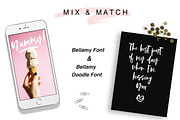 Bellamy Script, a Script Font by Calamar Studio (Thumbnail 11 of 13)