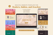 The Ritual – Spiritual Canva Website, a Templates & Theme by Liseno Designs (Thumbnail 1 of 7)