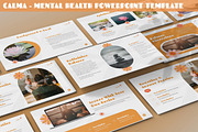 Calma - Mental Health Powerpoint, a Presentation Template by SlideFactory (Thumbnail 1 of 4)