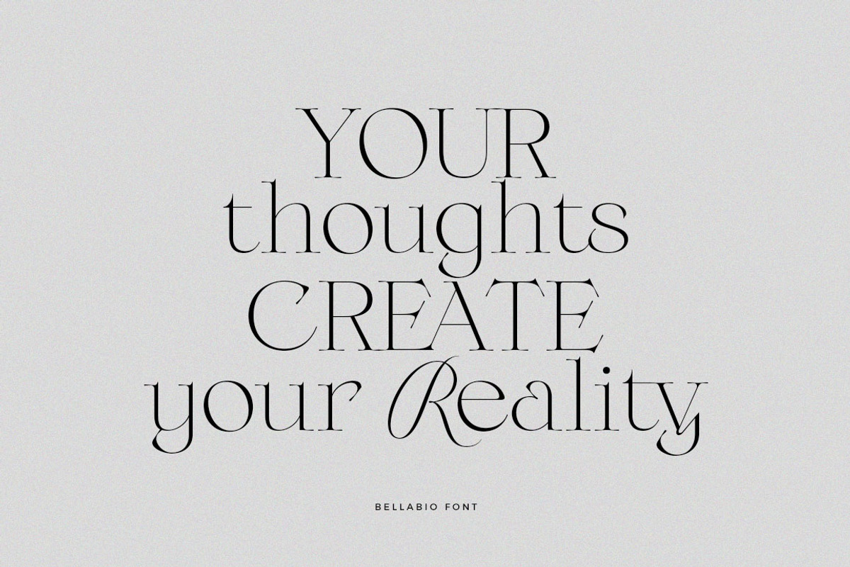 Bellabio Typeface, a Serif Font by Dora Typefoundry (Photo 19 of 25)
