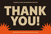 Clasgeo, a Sans Serif Font by graphicook (Thumbnail 10 of 10)