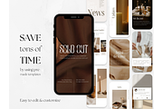 100 Candle Social Media Stories, a Social Media Template by PatternLab. (Thumbnail 3 of 9)
