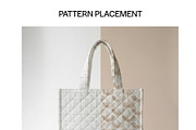 Quilted Tote Bag Mockup PSD, a Product Mockup by 1001 mockups (Thumbnail 3 of 10)