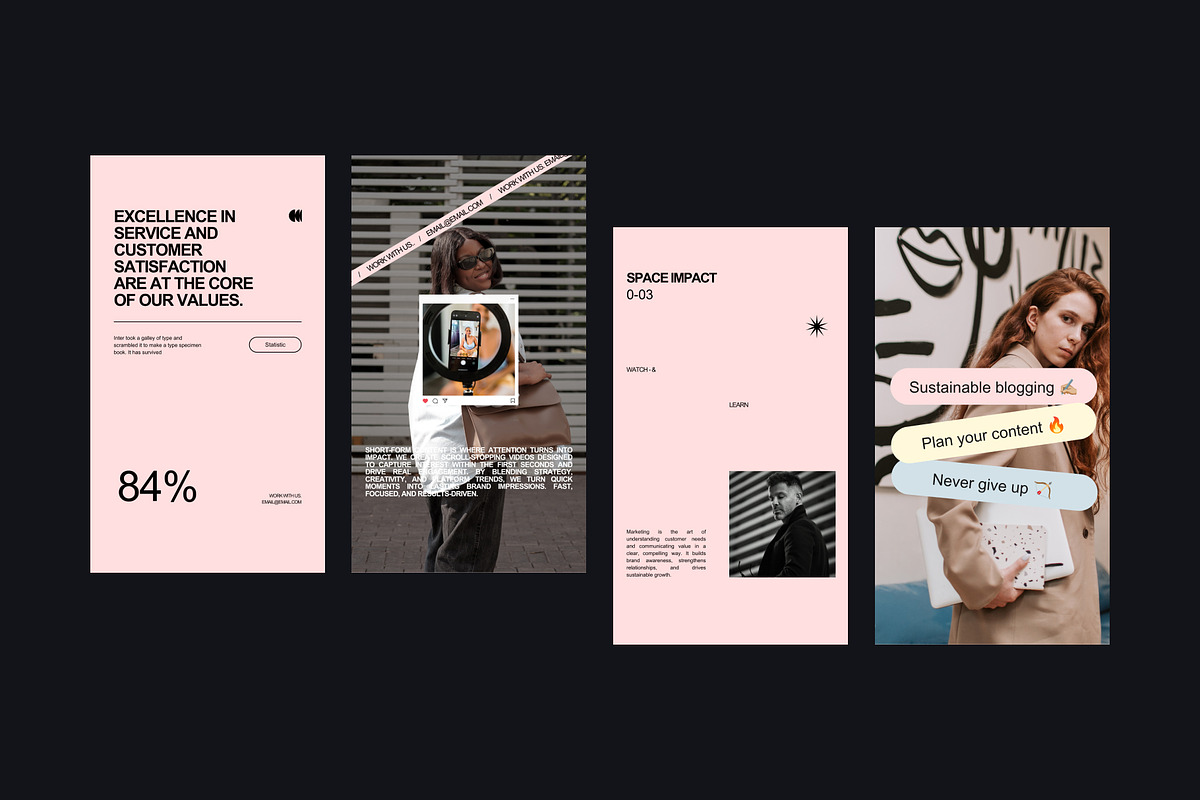 Marketing Agency Instagram Template, a Social Media Template by Wolf Theory Studio (Photo 7 of 10)