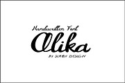 Qlika Font, a Script Font by atapdesain (Thumbnail 1 of 3)