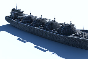 3D LNG Tanker