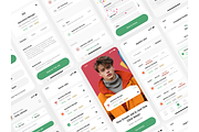 Juno Job Finder App UI Kit, an App Template by DjectStudio (Thumbnail 3 of 4)