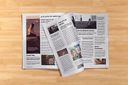 8 Page Newspaper Template, a Stationery Template by retrographix (Thumbnail 5 of 7)