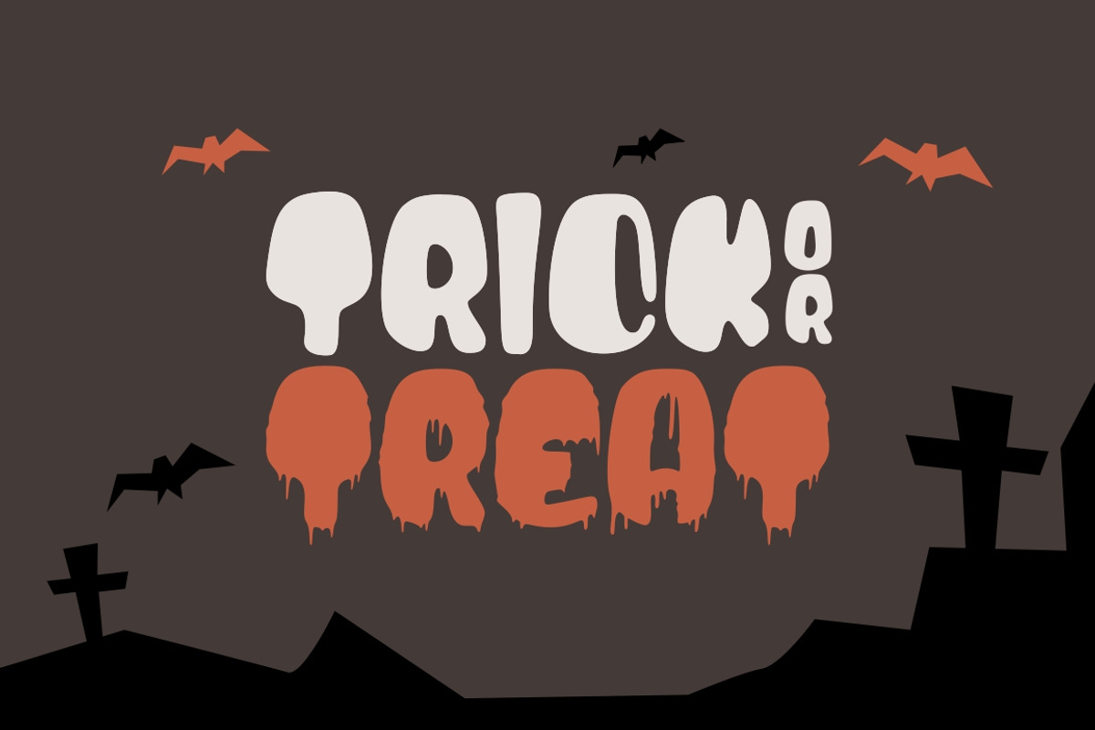 Blood Bold - Fun Halloween Two Fonts preview 3
