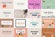 The Handwritten Font Bundle, a Script Font by Sofia Skoog (Thumbnail 2 of 12)