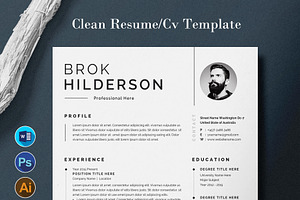 Modern Resume/CV Template