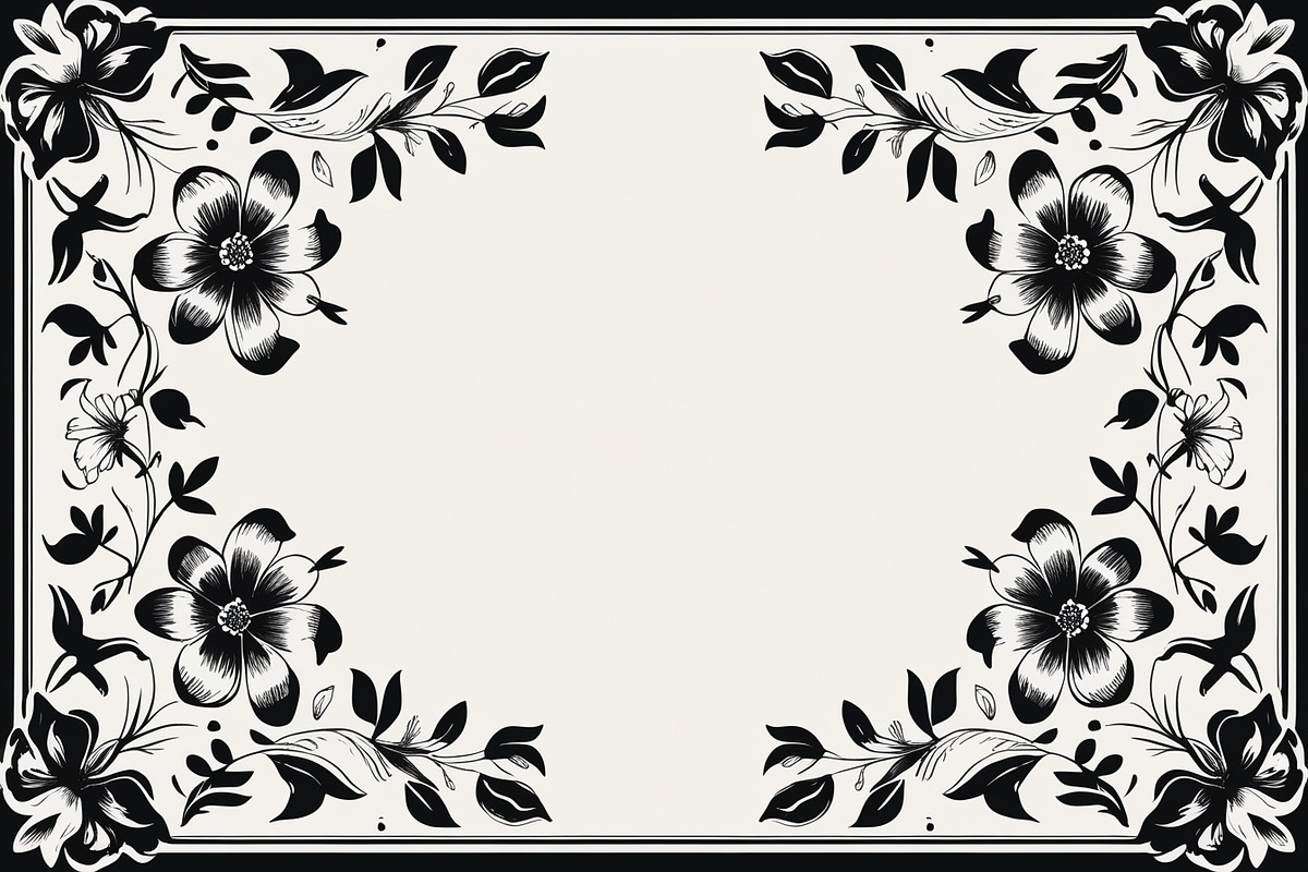 Ornate Floral Vector Frames Bundle, an Illustration by Artivon (Photo 6 of 9)