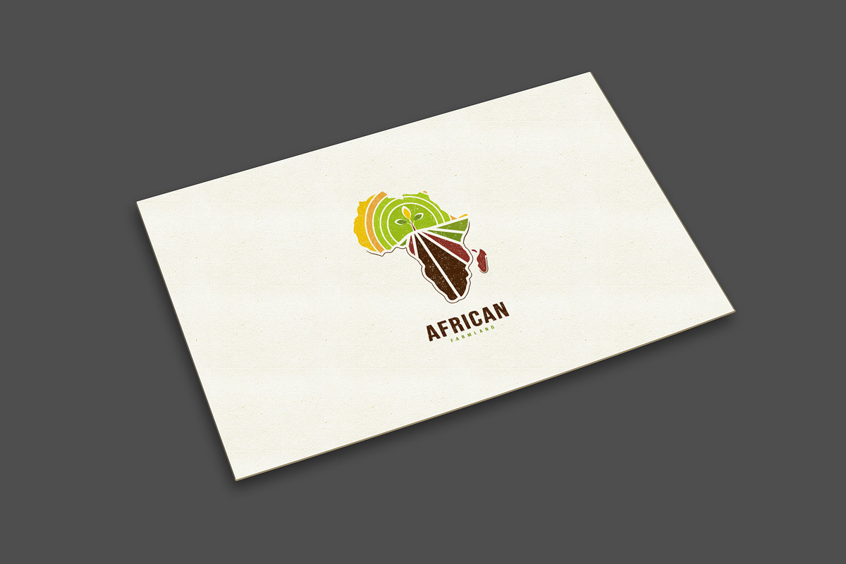 African farmland industry logo, a Branding & Logo Template by vexper (Photo 3 of 4)