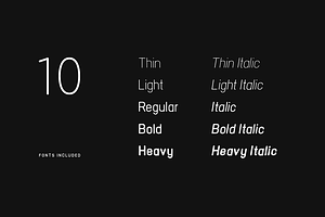 CLEOR - Unique Display Font Family