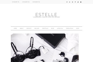 Estelle Feminine Wordpress Theme