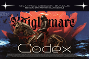 500+ Knightmare Codex - Bundle, an Object Graphic by Lilithcollageart (Thumbnail 3 of 12)
