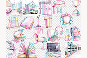Back To School Clipart, a Person Illustration by GlamArtZhanna (Thumbnail 7 of 8)