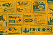 Laguna Vintage Collection, a Sans Serif Font by Aiyari (Thumbnail 7 of 19)