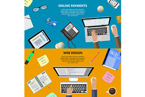 Modern flat design concept