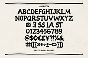 Biswom Playful Psychedelic Display, a Handwritten Font by Maulana Creative (Thumbnail 3 of 6)