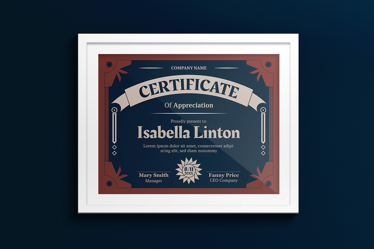 Certificate, a Print Template by graphicook (Photo 1 of 3)