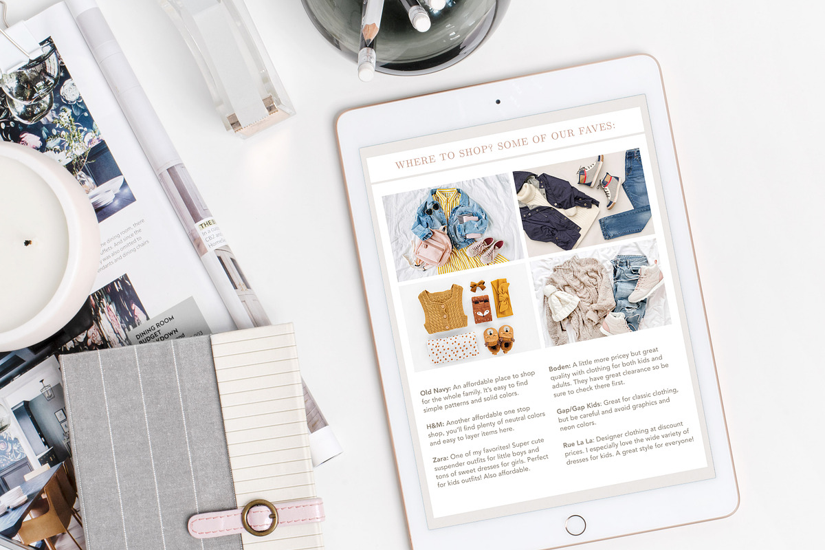 Photography Style Guide Template, a Flyer Template by Sweet Little Muse (Photo 5 of 5)