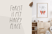 Woodland | 100% hand drawn clipart, an Animal Illustration by Olia (Thumbnail 13 of 17)