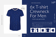 Men T-Shirt Ghost Mock-ups FREE DEMO, a Books & Magazine Mockup by Apparel_Mockups (Thumbnail 4 of 22)