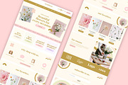Flower Shopify Theme for Florists, a Shopify Template by Template Twist Shop (Thumbnail 2 of 8)