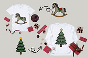 Christmas Rocking Horse, a Seasonal Illustration by Elatedowl (Thumbnail 8 of 12)