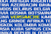 Versamore - Sport Display Font, a Sans Serif Font by ahweproject (Thumbnail 12 of 18)