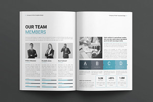 Company Profile Layout Design