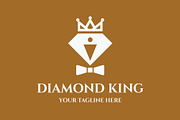 Diamond King Jeweler Logo, a Branding & Logo Template by Creattlle (Thumbnail 3 of 3)