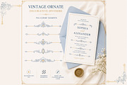 Blue&Gold Baroque Wedding Set, a Decorative Illustration by AlenaVlasko stock Market (Thumbnail 7 of 9)