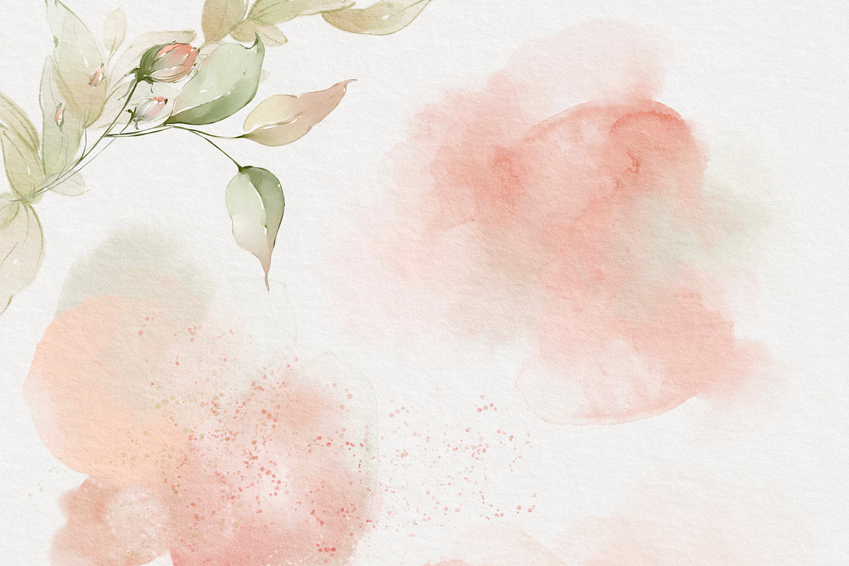 Watercolor flowers summer peony set, a Decorative Illustration by Edith’s World (Photo 11 of 13)