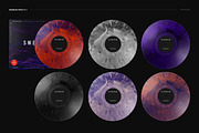 Vinyl Record & Cover Mockup Set, a Merchandise Mockup by creatsy5 (Thumbnail 6 of 54)
