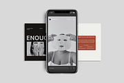 Instagram Mockup for Canva 4:5 Vol2, an iPhone Mockup by rainbojelia (Thumbnail 7 of 9)