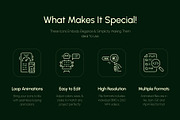 Animated Development Icon Art Set, an Outline Icon by Prosymbols (Thumbnail 2 of 4)