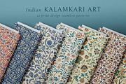 Indian Ornament Art Ethnic Pattern, a Pattern Graphic by Olya Creative (Thumbnail 3 of 29)