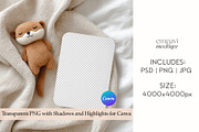 5x7 Baby Milestone Card Mockup, a Mockup by EmpaviMockups (Thumbnail 2 of 6)