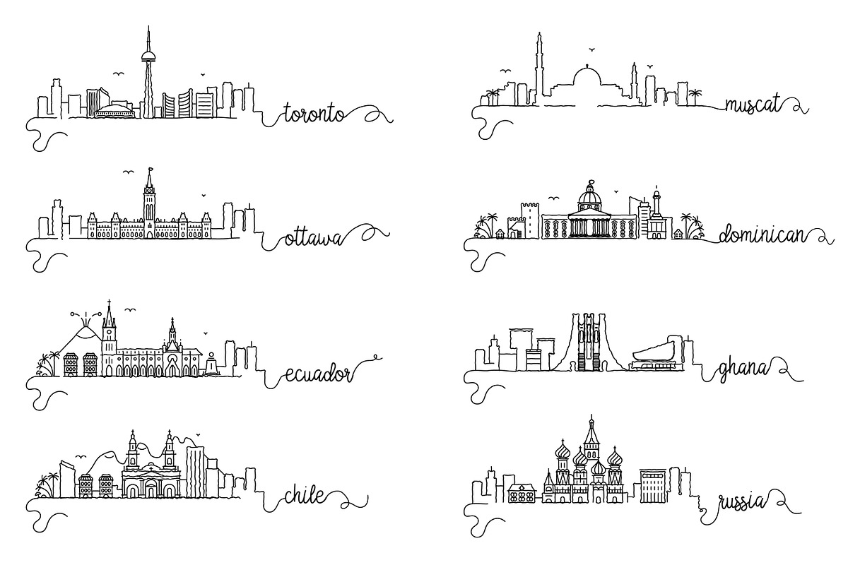 140 - Signature Skylines, an Outline Icon by Kursat Unsal (Photo 7 of 20)