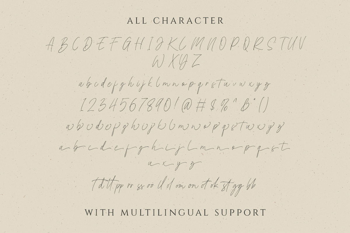 Wednesday Island - Chic Handwritten, a Script Font by Littlehand (Photo 10 of 10)
