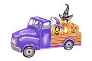 Watercolor Halloween set, an Object Illustration by Olha's watercolor (Thumbnail 6 of 10)