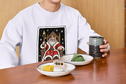 Christmas Tarot Cards PNGs, a Seasonal Illustration by Markicha Art (Thumbnail 5 of 5)