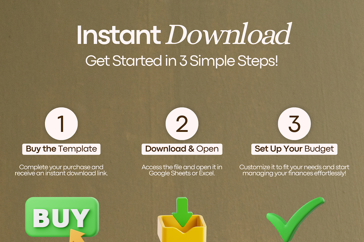 Biweekly Budget & Expense Tracker, a Templates & Theme by vitalinagerman (Photo 10 of 10)